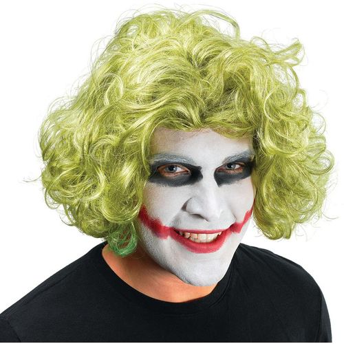 Batman Dark Knight Joker Style Green Fancy Dress Wig ...