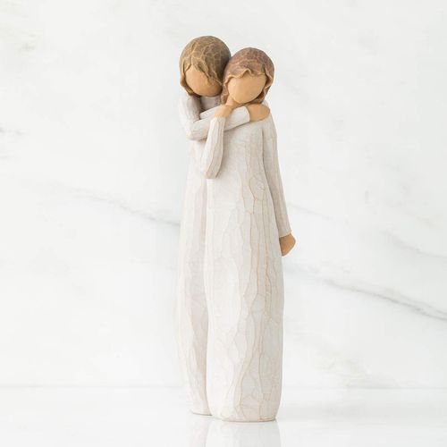 Willow Tree Chrysalis Mother and Daughter Figurine 26153. Message on